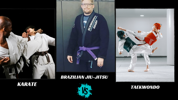 What Is The Difference Between Taekwondo, Karate and Jiu Jitsu?