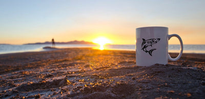 Coffee Mug On The Beach