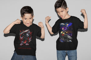 Twin Boys In MMA and BJJ T-Shirts