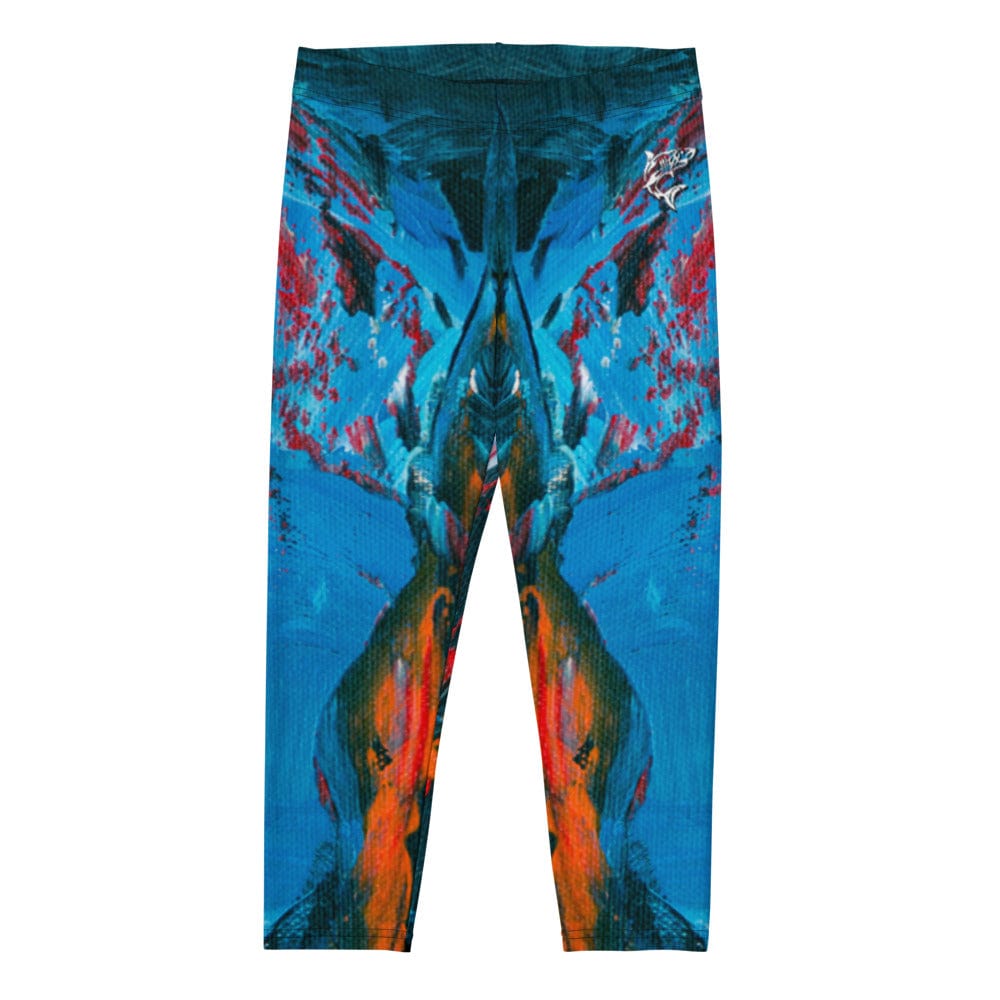 jiu jitsu gear BJJ apparel Akuma Awareness ~ Capri Leggings