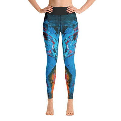 jiu jitsu gear BJJ apparel Akuma Awareness ~ High-Waist Leggings