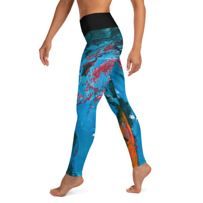 jiu jitsu gear BJJ apparel Akuma Awareness ~ High-Waist Leggings