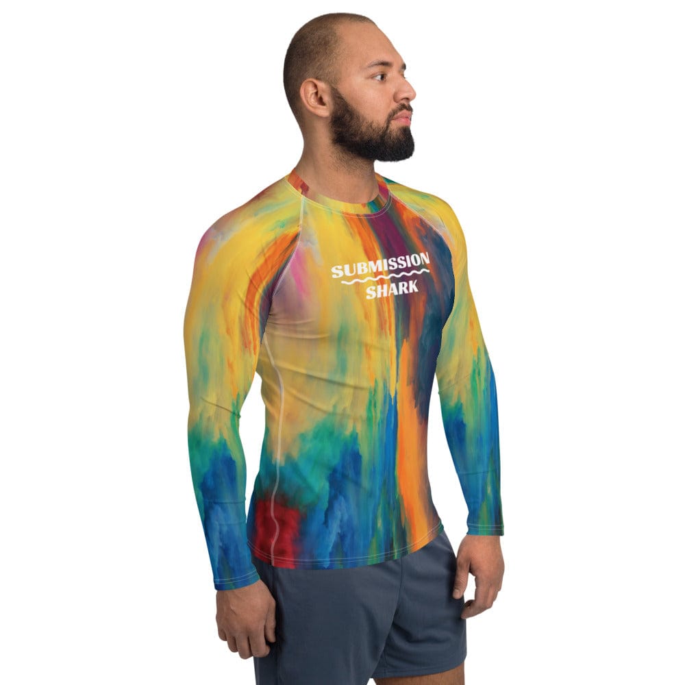 jiu jitsu gear BJJ apparel Ananda Bliss ~ Men's BJJ Rash Guard