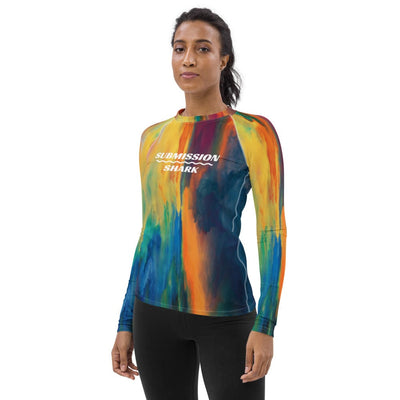 jiu jitsu gear BJJ apparel Ananda Bliss ~ Women's Rash Guard