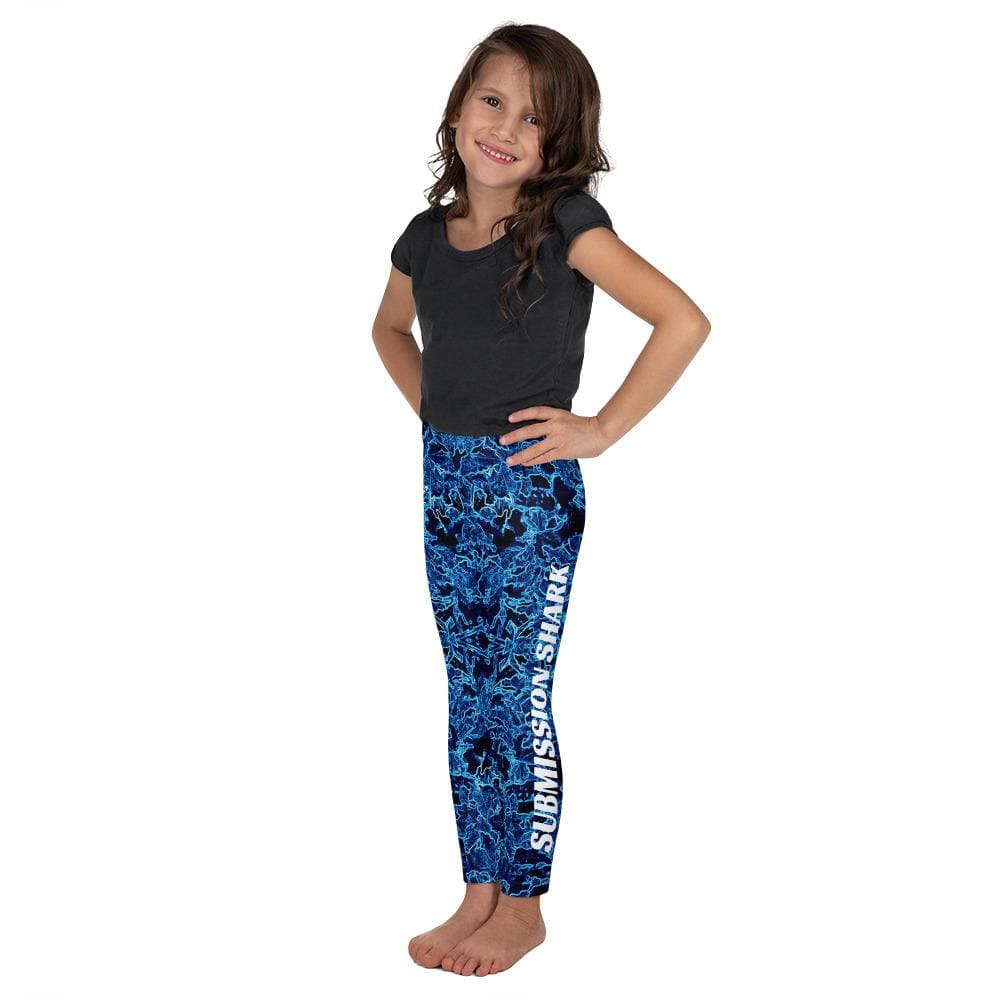 jiu jitsu gear BJJ apparel Aqua Vibe ~ Kid's Leggings *