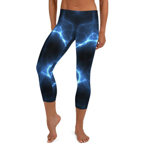 jiu jitsu gear BJJ apparel Aquatic Storms ~ Capri Leggings