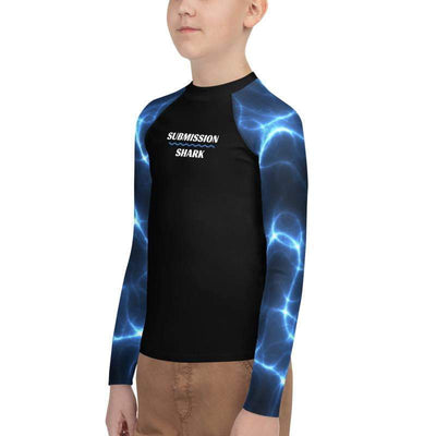 jiu jitsu gear BJJ apparel Aquatic Storms ~ Youth Rash Guard