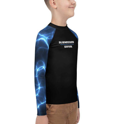 jiu jitsu gear BJJ apparel Aquatic Storms ~ Youth Rash Guard