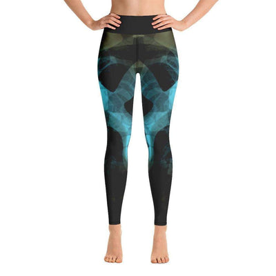 jiu jitsu gear BJJ apparel Aura Fade Yoga Leggings (Draft)