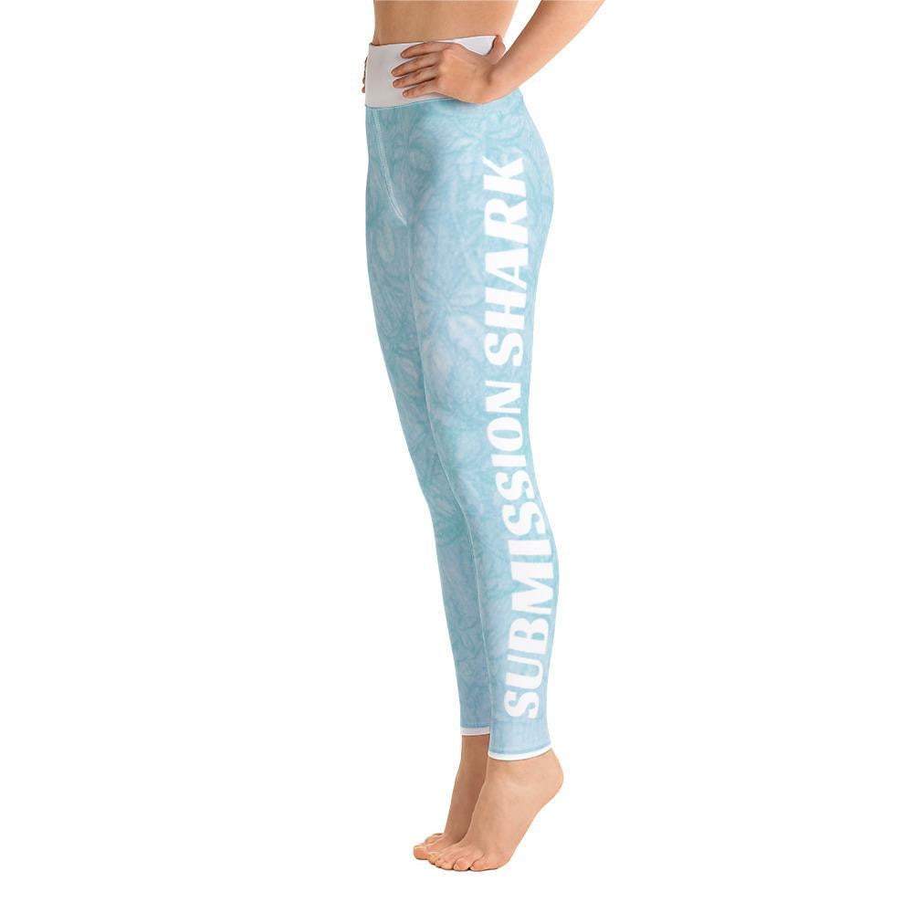 jiu jitsu gear BJJ apparel Baby Blue Beauty ~ High Waist Leggings