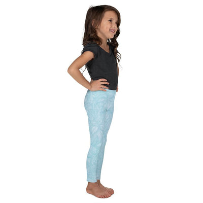 jiu jitsu gear BJJ apparel Baby Blue Beauty ~ Kid's Leggings