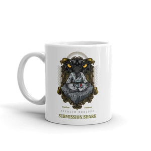 jiu jitsu gear BJJ apparel Black Panther Forever Mug | Submission Shark