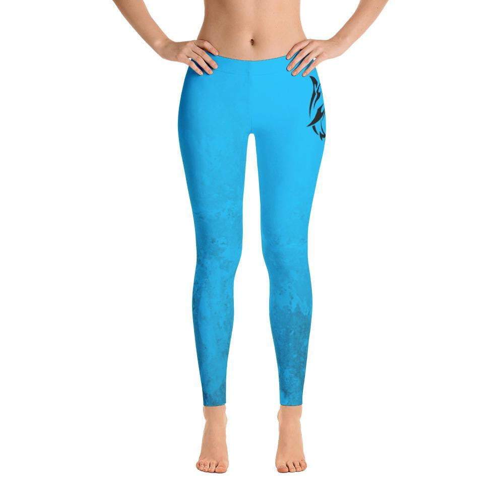 jiu jitsu gear BJJ apparel Blue Marble Leggings | Submission Shark