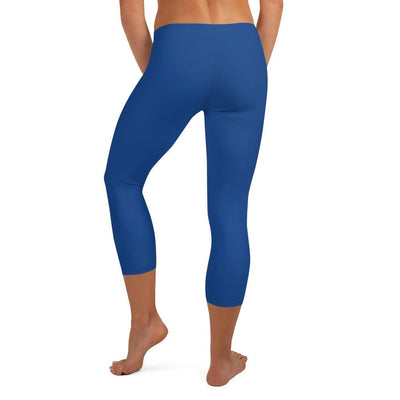 jiu jitsu gear BJJ apparel Blue SS Premium Standard ~ Capri Leggings