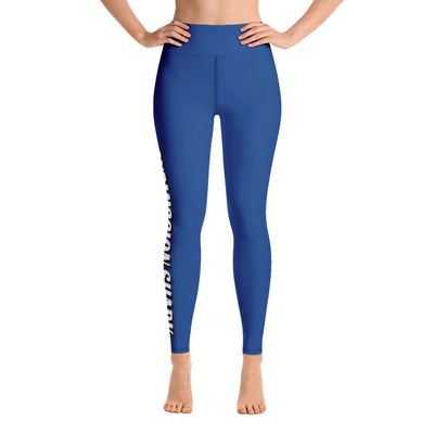 jiu jitsu gear BJJ apparel Blue SS Premium Standard ~ High-Waist Leggings