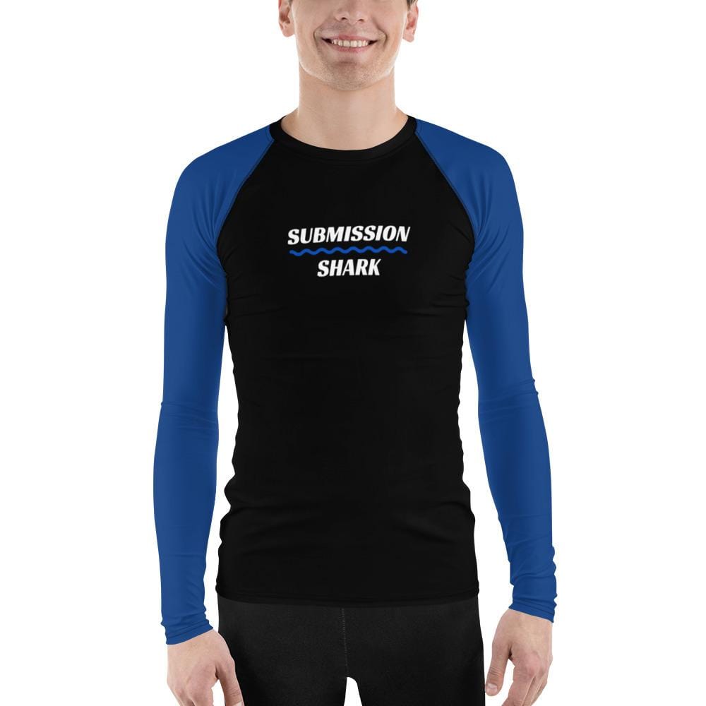 Men's BJJ Rash Guard (Blue SS Premium Standard) - Shop MMA Gear ...
