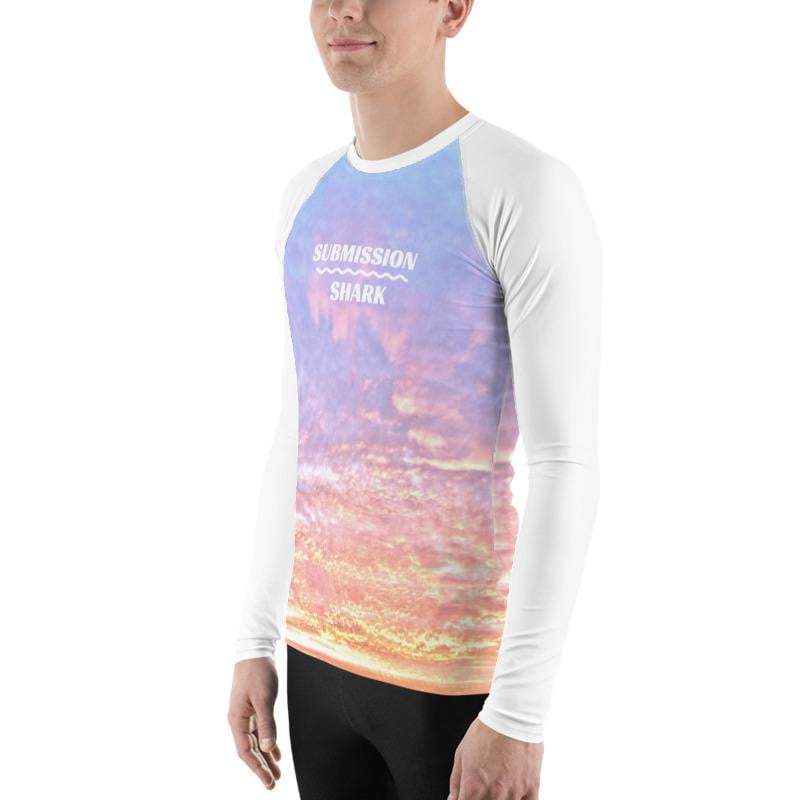 jiu jitsu gear BJJ apparel Blush Heaven ~ Men's BJJ Rash Guard