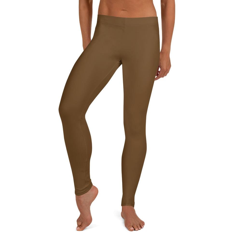 jiu jitsu gear BJJ apparel Brown SS Premium Standard ~ Full Guard Leggings