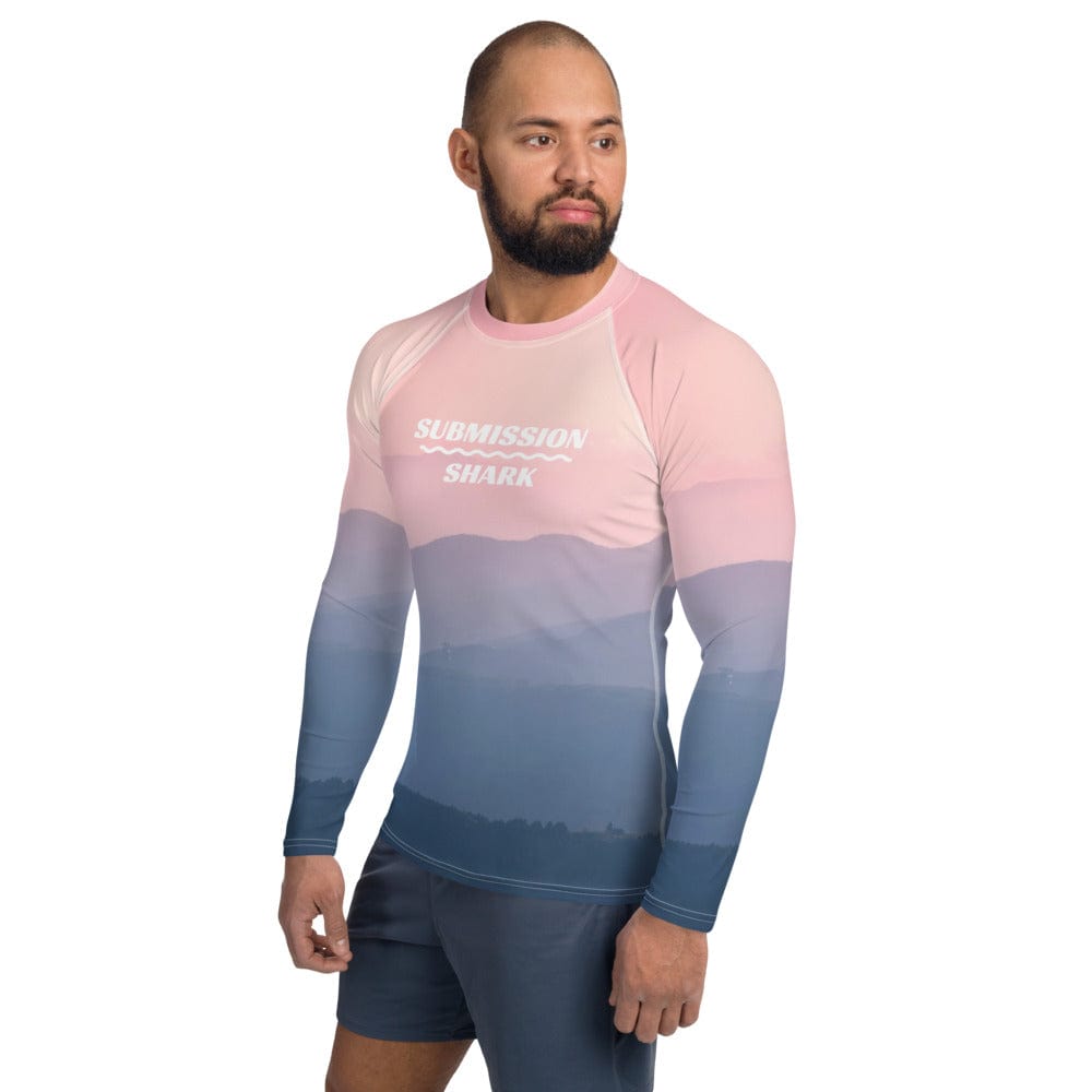 jiu jitsu gear BJJ apparel Calm ZEN ~ Men's BJJ Rash Guard