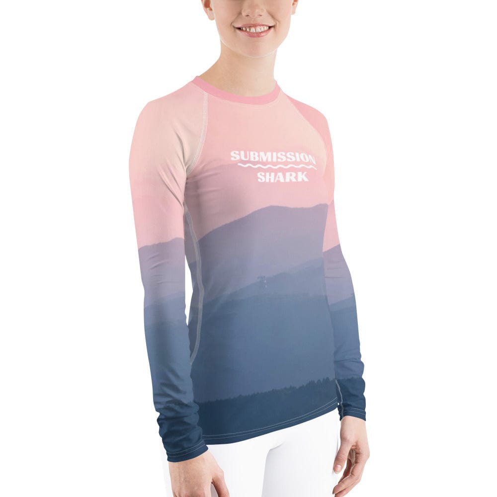 jiu jitsu gear BJJ apparel Calm ZEN ~ Women's Rash Guard