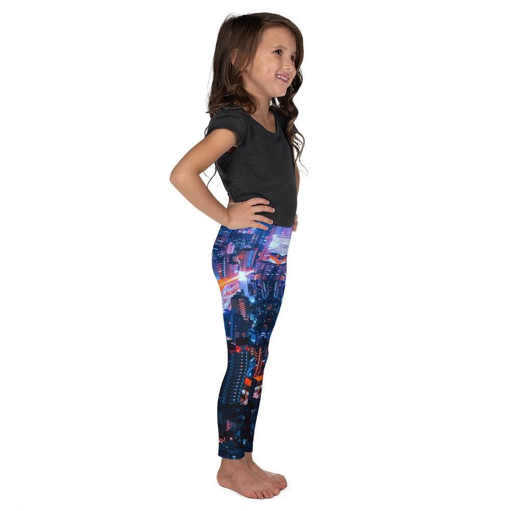 jiu jitsu gear BJJ apparel City Lights ~ Kid's Leggings