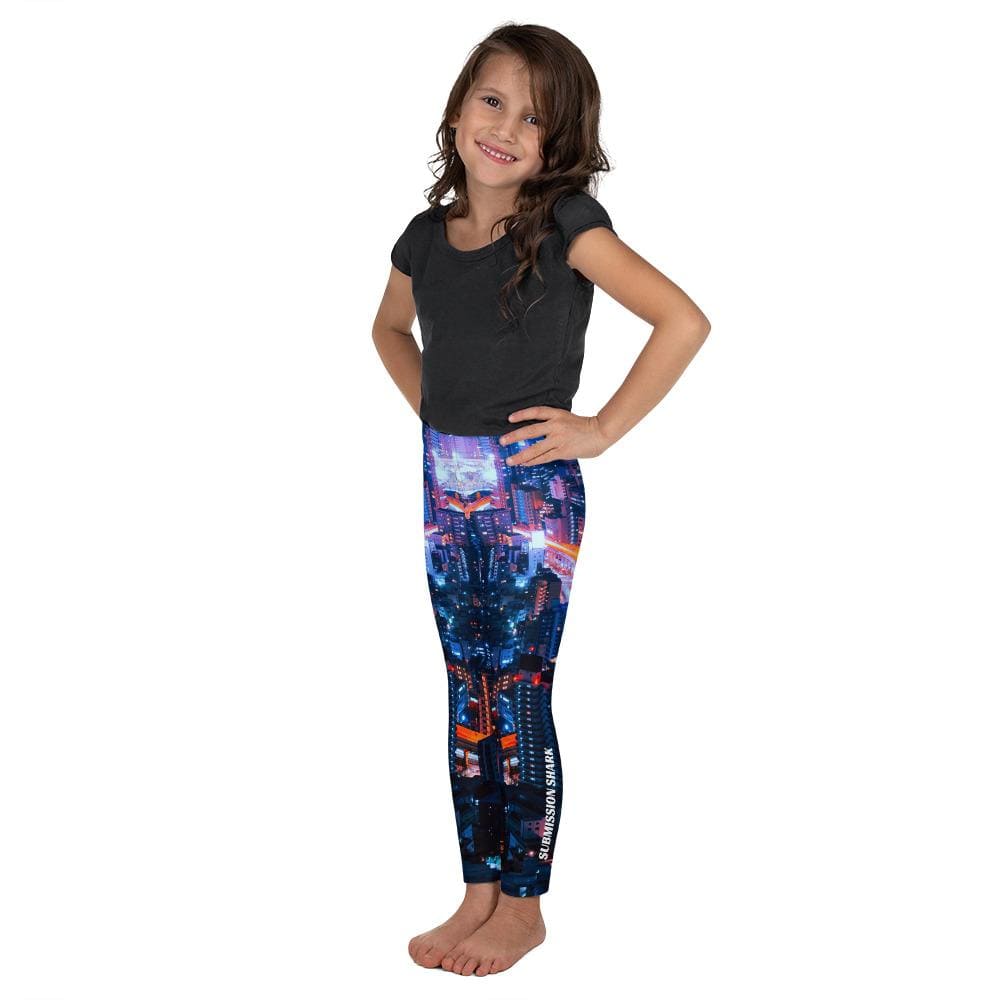 jiu jitsu gear BJJ apparel City Lights ~ Kid's Leggings