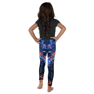 jiu jitsu gear BJJ apparel City Lights ~ Kid's Leggings