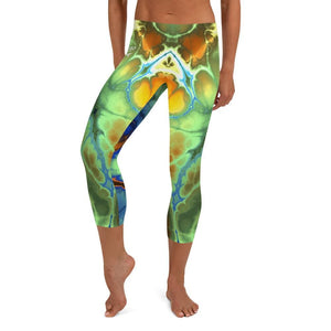 jiu jitsu gear BJJ apparel Color Splash ~ Capri Leggings