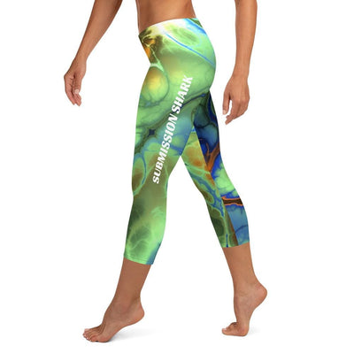 jiu jitsu gear BJJ apparel Color Splash ~ Capri Leggings