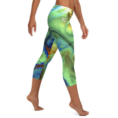 jiu jitsu gear BJJ apparel Color Splash ~ Capri Leggings