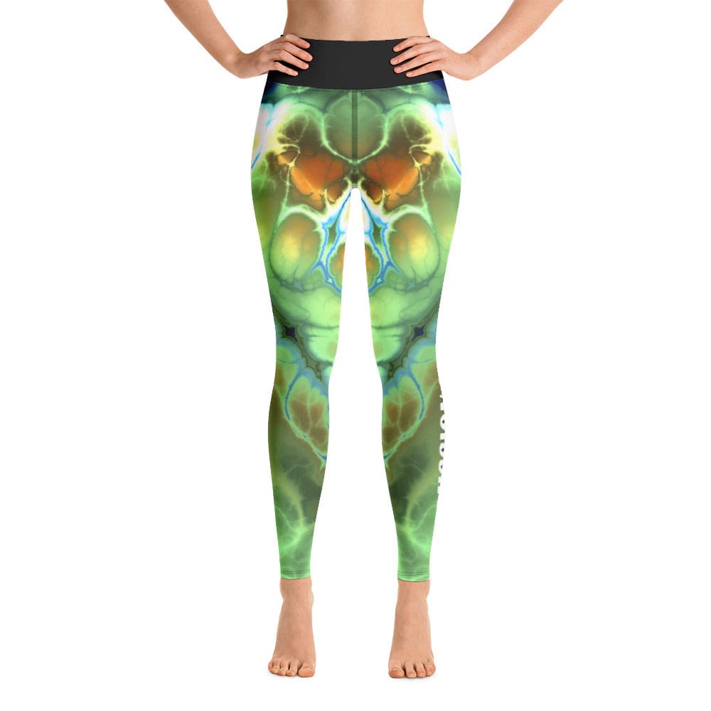 jiu jitsu gear BJJ apparel Color Splash ~ High-Waist Leggings