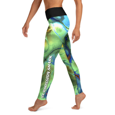 jiu jitsu gear BJJ apparel Color Splash ~ High-Waist Leggings