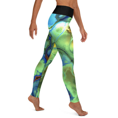 jiu jitsu gear BJJ apparel Color Splash ~ High-Waist Leggings