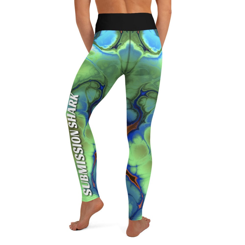 jiu jitsu gear BJJ apparel Color Splash ~ High-Waist Leggings