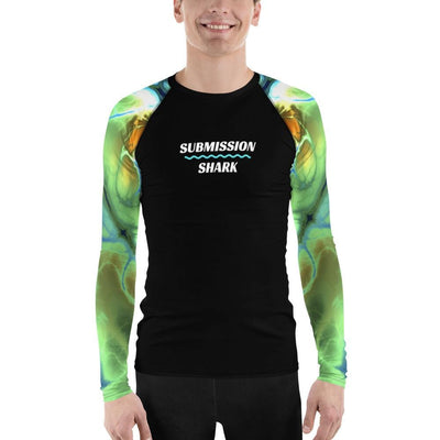 jiu jitsu gear BJJ apparel Color Splash ~ Men's BJJ Rash Guard