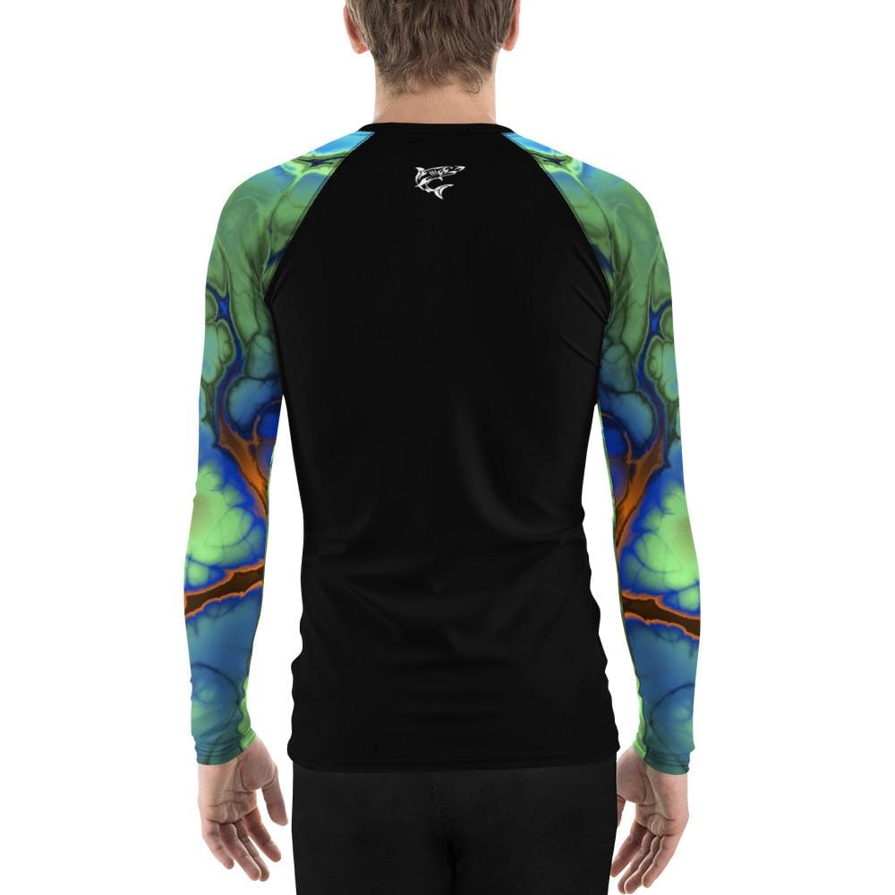 jiu jitsu gear BJJ apparel Color Splash ~ Men's BJJ Rash Guard