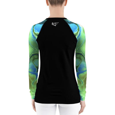 jiu jitsu gear BJJ apparel Color Splash ~ Women's Rash Guard