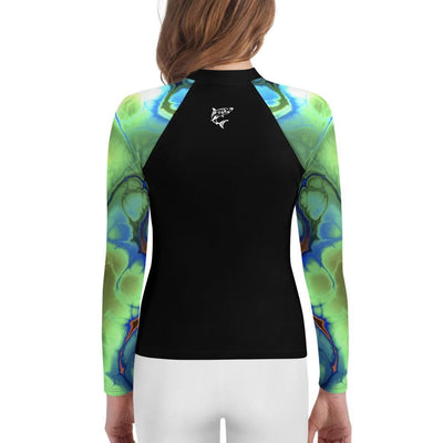 jiu jitsu gear BJJ apparel Color Splash ~ Youth Rash Guard