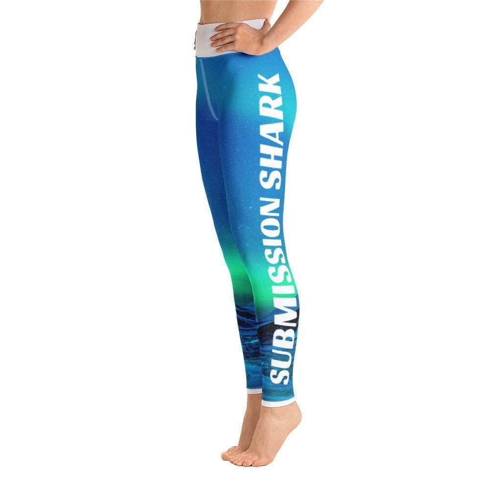 jiu jitsu gear BJJ apparel Cosmic Aurora ~ High Waist Leggings