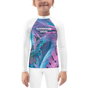 jiu jitsu gear BJJ apparel Cotton Candy Crush ~ Kid's Rash Guard