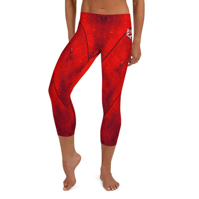 jiu jitsu gear BJJ apparel Crimson Passion ~ Capri Leggings *