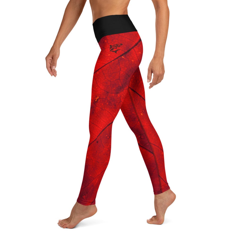 jiu jitsu gear BJJ apparel Crimson Passion ~ High-Waist Leggings *
