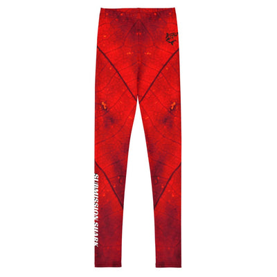 jiu jitsu gear BJJ apparel Crimson Passion ~ Youth Leggings *