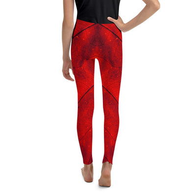 jiu jitsu gear BJJ apparel Crimson Passion ~ Youth Leggings *