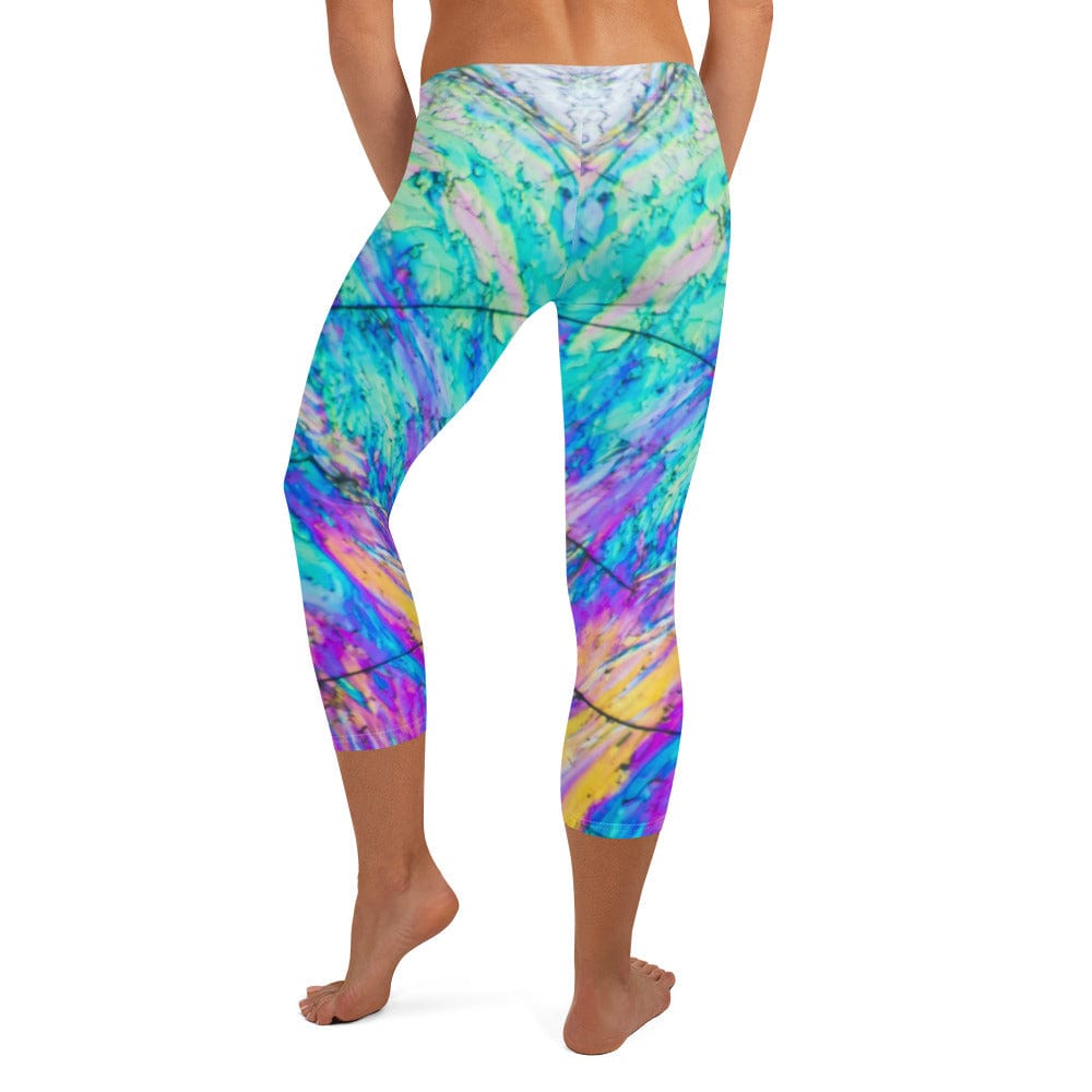 jiu jitsu gear BJJ apparel Crystalline ~ Capri Leggings