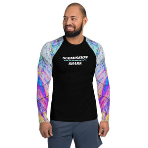 jiu jitsu gear BJJ apparel Crystalline ~ Men's BJJ Rash Guard