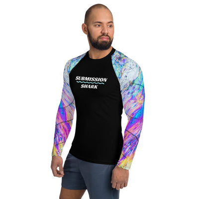 jiu jitsu gear BJJ apparel Crystalline ~ Men's BJJ Rash Guard