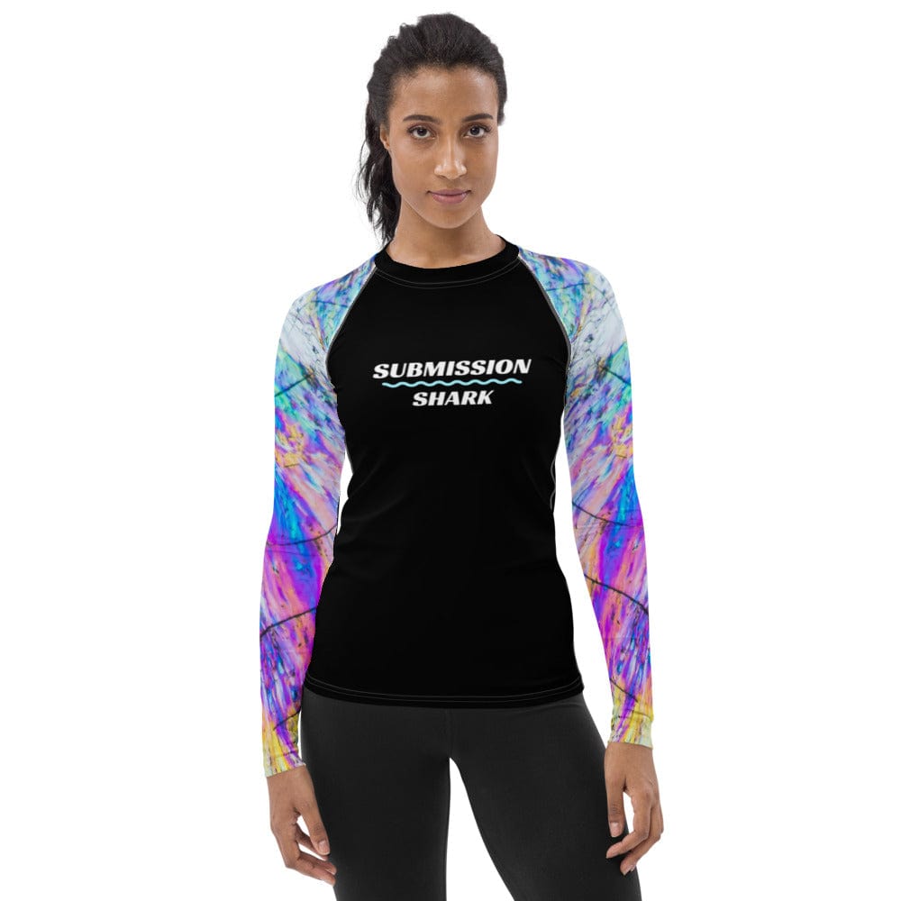 jiu jitsu gear BJJ apparel Crystalline ~ Women's Rash Guard