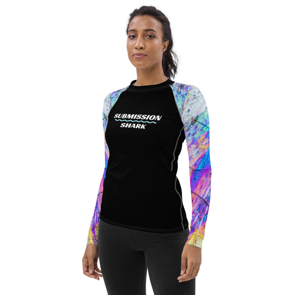 jiu jitsu gear BJJ apparel Crystalline ~ Women's Rash Guard