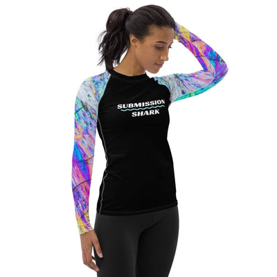 jiu jitsu gear BJJ apparel Crystalline ~ Women's Rash Guard